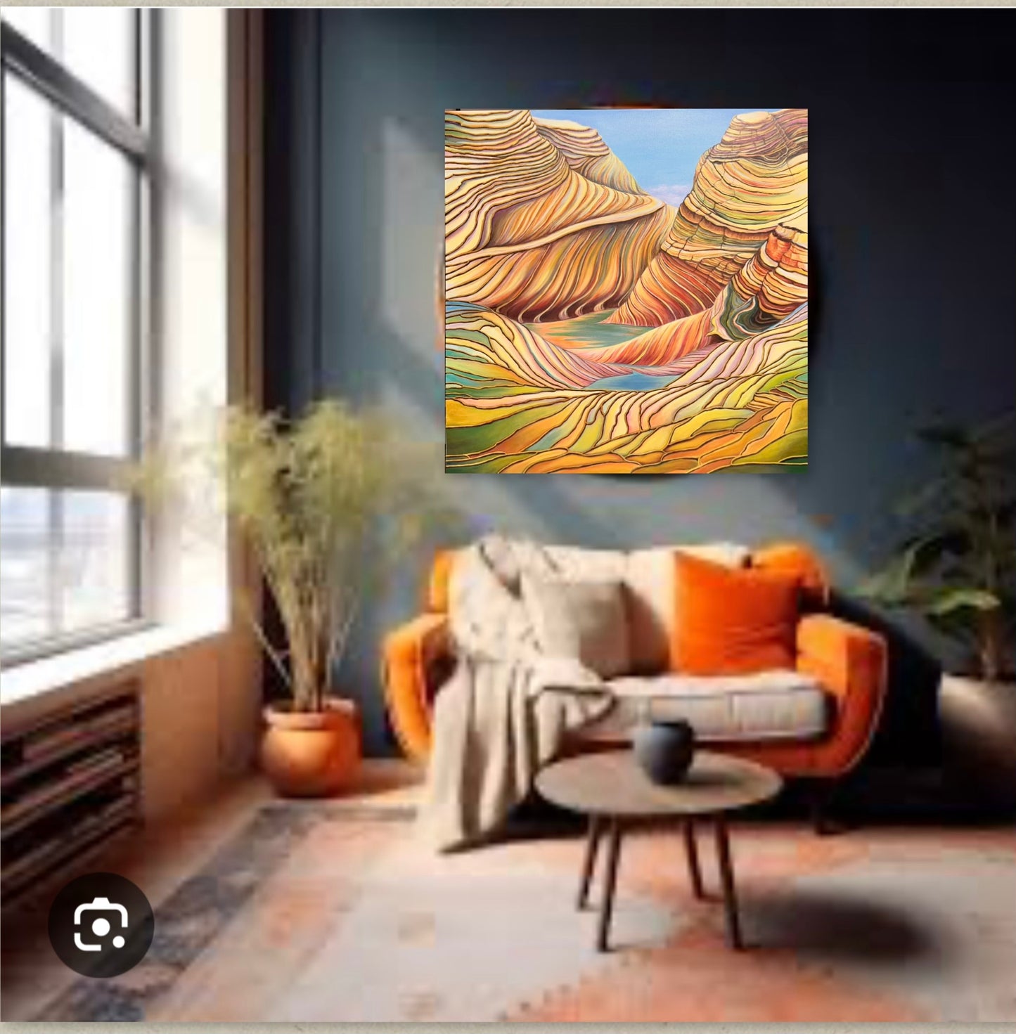 Timeless Currents 36x36