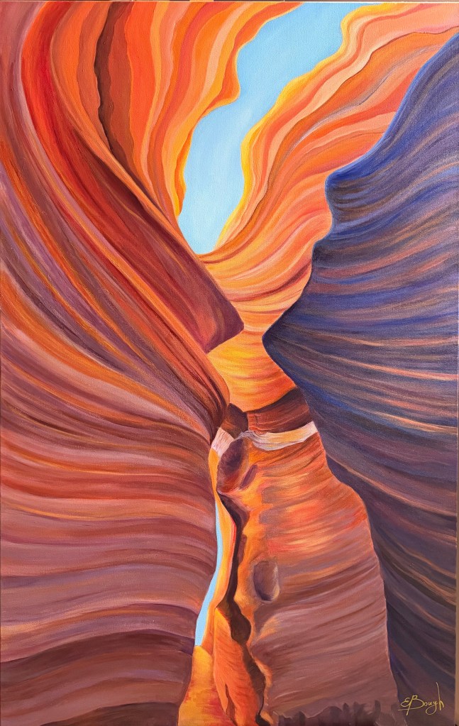 36 x 48 inches acrylic on canvas